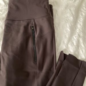 Athleta stellar tights small brown